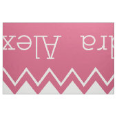 Aangepaste verbinding met moderne roze retro stof (Fat Quarter)