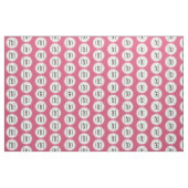 Aangepaste verbinding met moderne roze retro stof (Yard (91,4 cm))