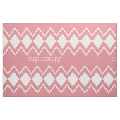 Aangepaste verbinding met moderne roze retro stof (Fat Quarter)