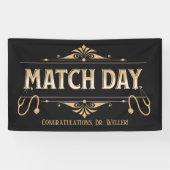 Aangepaste Verblijfplaats Match Day Toekomstige Do Spandoek (Horizontaal)