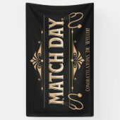 Aangepaste Verblijfplaats Match Day Toekomstige Do Spandoek (Verticaal)