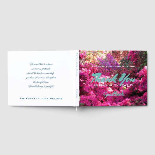 Aangepaste verdieping in Bossen sympathie bedankt Gastenboek (Volledig)