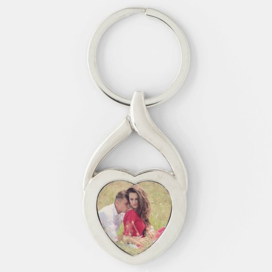 Aangepaste verdraaide hoofdketen sleutelhanger (Voorkant)