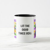 Aangepaste veren voor hoed MARDI GRAS Mok (Midden)