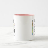 Aangepaste verf- en Sip Birthday-partij Tweekleurige Koffiemok (Center)