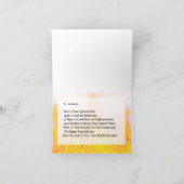 Aangepaste vergoeding voor brandweerlieden met vuu bedankkaart (Binnen)