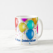 Aangepaste Verjaardag Ballon Mok (Voorkant rechts)