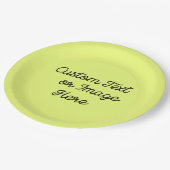 Aangepaste Verjaardag Borden - Gepersonaliseerde F Papieren Bordje (Gekanteld)