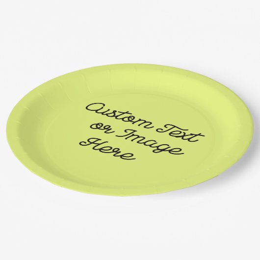 Aangepaste Verjaardag Borden - Gepersonaliseerde F Papieren Bordje (Gekanteld)