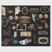 Aangepaste verjaardag cadeaupapier (Vlak)