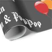 Aangepaste verjaardag cadeaupapier (Rol Hoek)