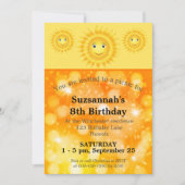 Aangepaste verjaardag Elke zonneschijndag Kaart (Voorkant)