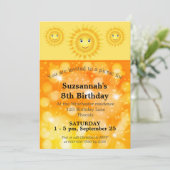 Aangepaste verjaardag Elke zonneschijndag Kaart (Staand voorkant)