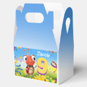 Aangepaste Verjaardag Feestdoos jongen 9 jaar Lil’ Bedankdoosjes (Geopend)