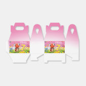 Aangepaste Verjaardag Feestdoos meisje 7 jaar Lil’ Bedankdoosjes (Uitgevouwen)