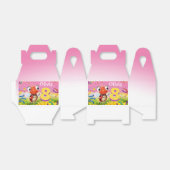 Aangepaste Verjaardag Feestdoos meisje 8 jaar Lil’ Bedankdoosjes (Uitgevouwen)