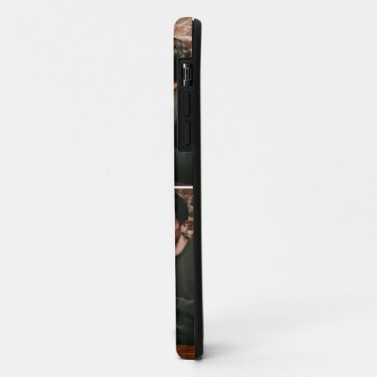 Aangepaste Verjaardag Foto Collage iPhone Case (Achterkant/links)