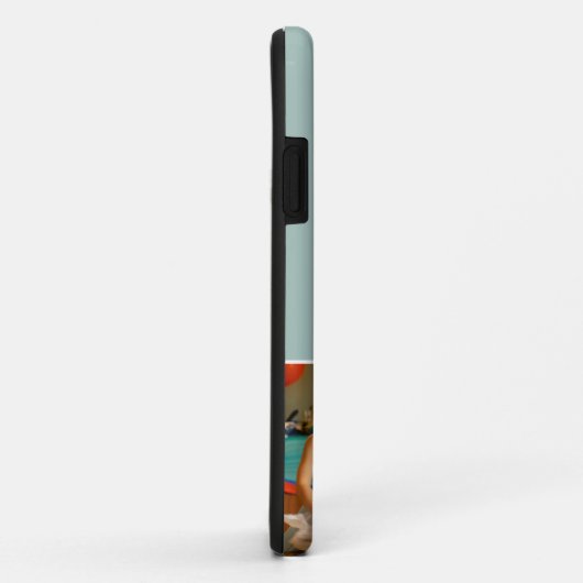 Aangepaste Verjaardag Foto Collage iPhone Case (Achterkant/rechts)