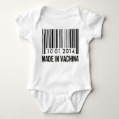 Aangepaste verjaardag gemaakt in Vachina Romper (Voorkant)