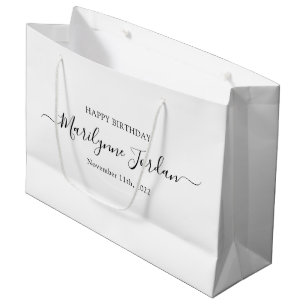 Aangepaste verjaardag groot cadeauzakje