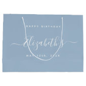 Aangepaste verjaardag groot cadeauzakje (Achterkant)