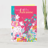 Aangepaste verjaardag kaart (Voorkant)