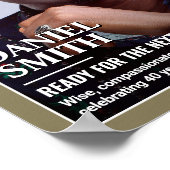 Aangepaste Verjaardag Magazine Hoesje, Verjaardag  Poster (Hoek)