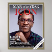 Aangepaste Verjaardag Magazine Hoesje, Verjaardag  Poster (Voorkant)