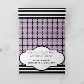 Aangepaste verjaardag met Cute Lil Girl Kaart (Binnen)