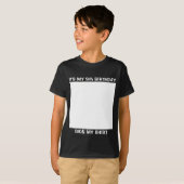 Aangepaste verjaardag Onderteken Mijn T-shirt (Voorkant volledig)