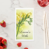 Aangepaste Verjaardag Papier Servetten (Insitu)