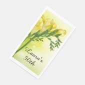 Aangepaste Verjaardag Papier Servetten (Hoek)