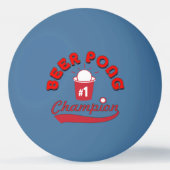 Aangepaste verjaardag Ping Pong Official League Ba Pingpongbal (Voorkant)