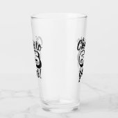 Aangepaste Verjaardag Proost op Jaren Bier/Drink Glas (Rechts)