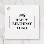 Aangepaste Verjaardag Sjabloon Personaliseer Gift  Bedankjes Labels (Voorkant)