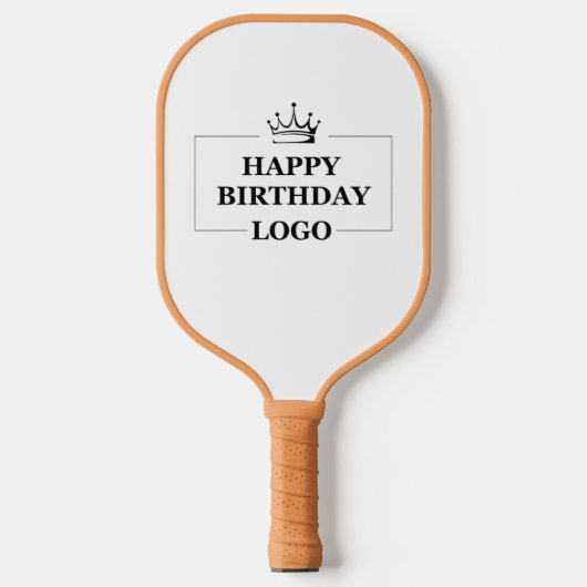 Aangepaste Verjaardag Sjabloon Personaliseer Gift Pickleball Paddle (Voorkant)