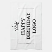 Aangepaste Verjaardag Sjabloon Personaliseer Gift  Theedoek (Verticaal)