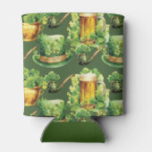 Aangepaste verjaardag St Patrick's Day Cheers Beer Blikjeskoeler (Achterkant)