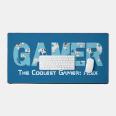 Aangepaste Verjaardag Vaderdag Gifts voor Gamers Bureaumat (Keyboard & Muis)