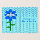 Aangepaste verjaardag voor Boy Blue Verjaardag van Folie Kaarten (Binnen)