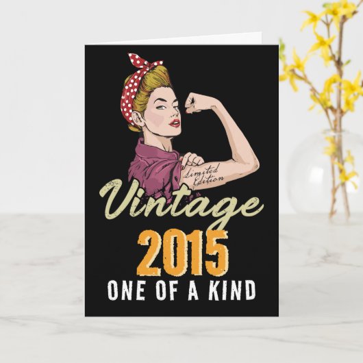 Aangepaste verjaardag voor haar vrouwen verjaardag kaart (Gele Bloem)