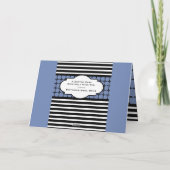 Aangepaste verjaardag w/Young Boy Kaart (Achterkant)