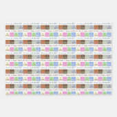 Aangepaste Verjaardag Wensen Gift Wrapping Paper (Voorkant 3)