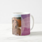 Aangepaste verjaardag - Zodiac Aquarius - Naam Fot Koffiemok (Voorkant rechts)