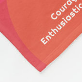 Aangepaste Verjaardag Zodiac Ram - Foto Modern Des Fleece Deken (Hoek)