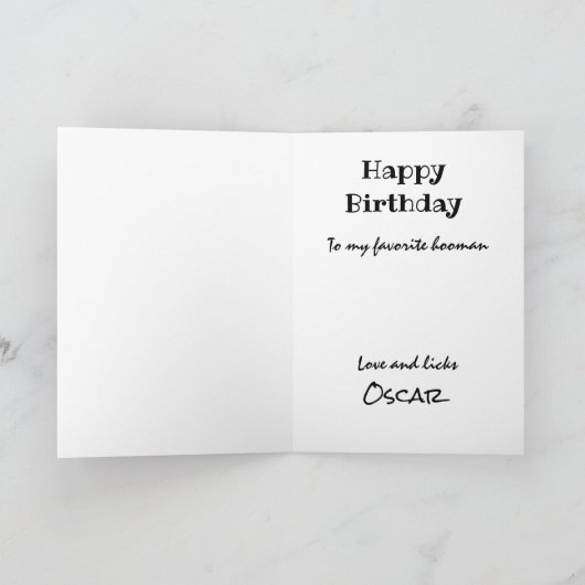 Aangepaste verjaardagfoto van je Welsh Corgi Kaart (Binnen)