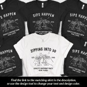 Aangepaste Verjaardags Crew Verjaardagsreis Groep T-shirt