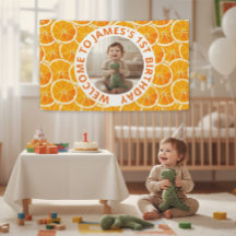 Aangepaste verjaardagsbanner voor kinderen met fot