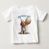 Aangepaste verjaardagsbeagle-hond met ballon (Voorkant)