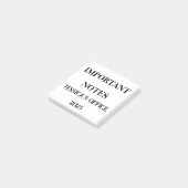 Aangepaste verjaardagsbriefjes - gepersonaliseerd post-it® notes (Schuin)
